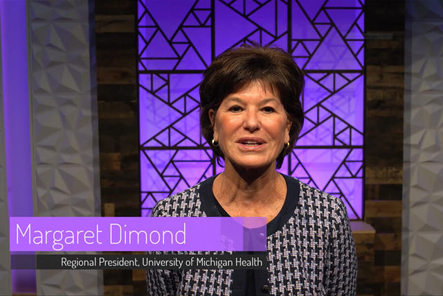 Margaret Dimond, president of University of Michigan Health Regional Network