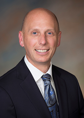 Greg Holzhei, D.O., headshot for Sparrow Clinton Hospital Board of Directors