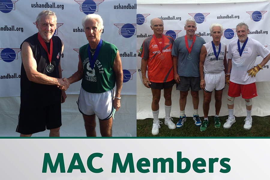 Mac Members win National Handball titles