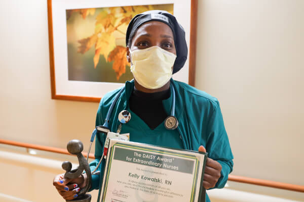Nurse Kelly Kowalski Daisy Award | Aug-2022