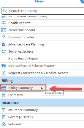 Opting Out of Paperless Billing - Step #3 Billing