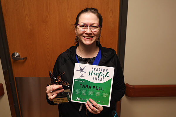 Tara Bell - Starfish Award February 2023