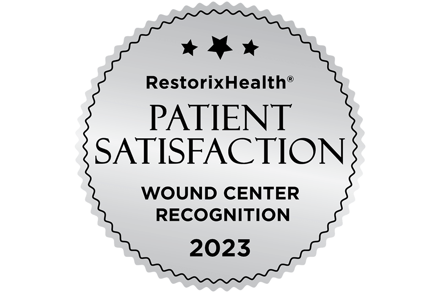 RestorixHealth Patient Satisfaction Wound Center Recognition 2023