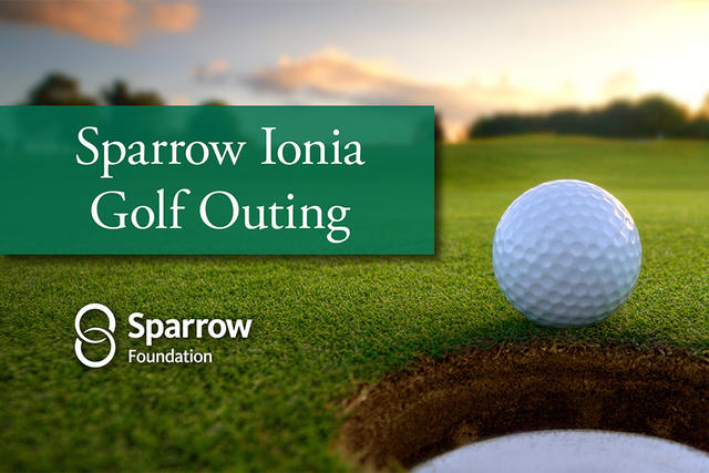 Sparrow Ionia Golf Outing Event Card