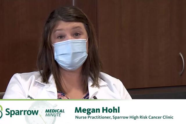 Sparrow Medical Minute - High-Risk Cancer Clinic - Megan Hohl thumbnail