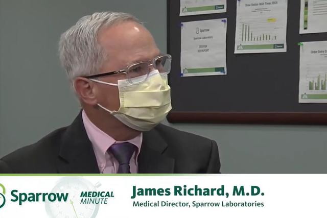 Sparrow Medical Minute - Laboratories - Dr. James Richard thumbnail