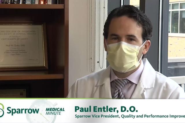 Sparrow Medical Minute - Safety at Sparrow - Dr. Paul Entler thumbnail