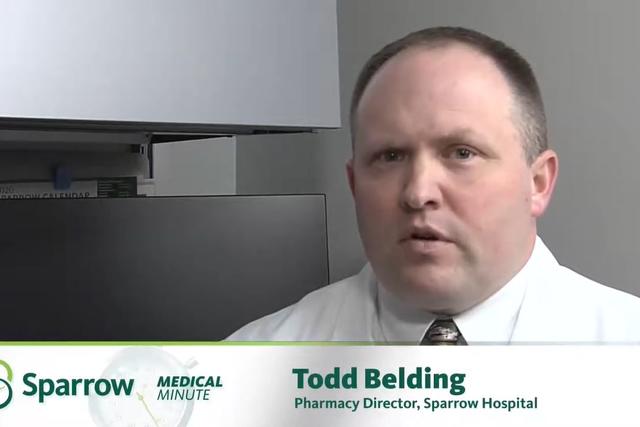 Sparrow Medical Minute - Sparrow Specialty Pharmacy - Todd Belding thumbnail