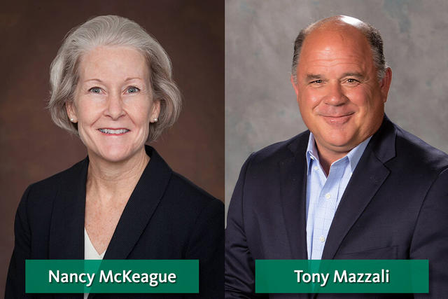 Nancy McKeague and Tony Mazzali, New Board Members | February 2024